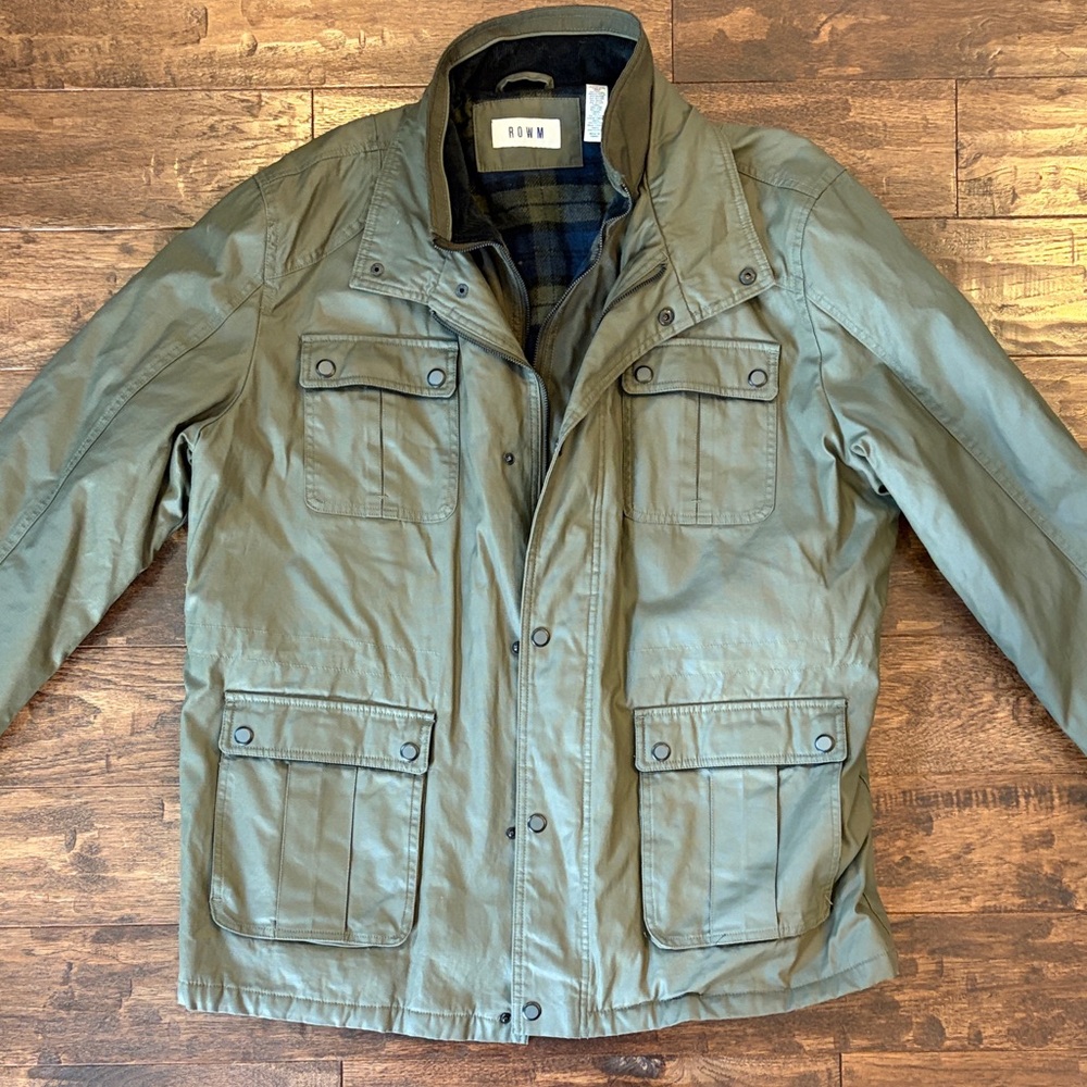Rowm Men's Field Jacket in Olive